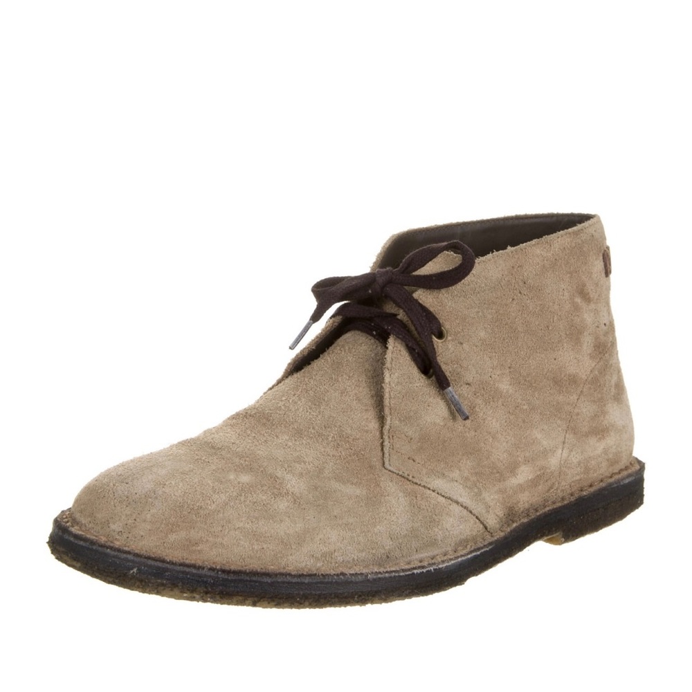 Saint Laurent Suede Ankle Lace-Up Boots (Chukkas)